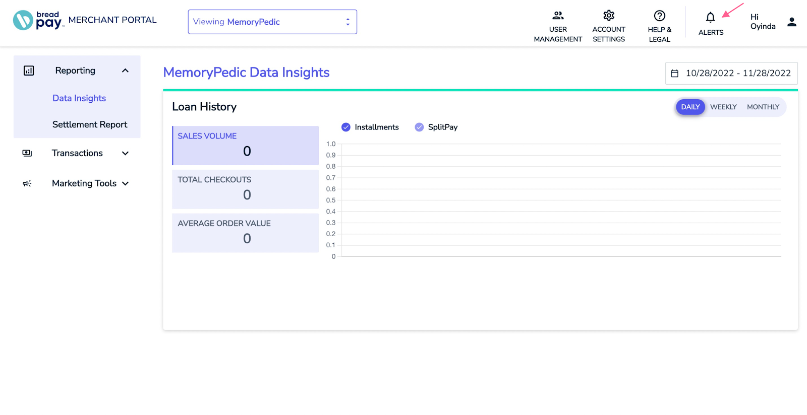 How to Navigate Through Your Merchant Portal Dashboard
